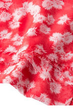 Red Patterned Scarf