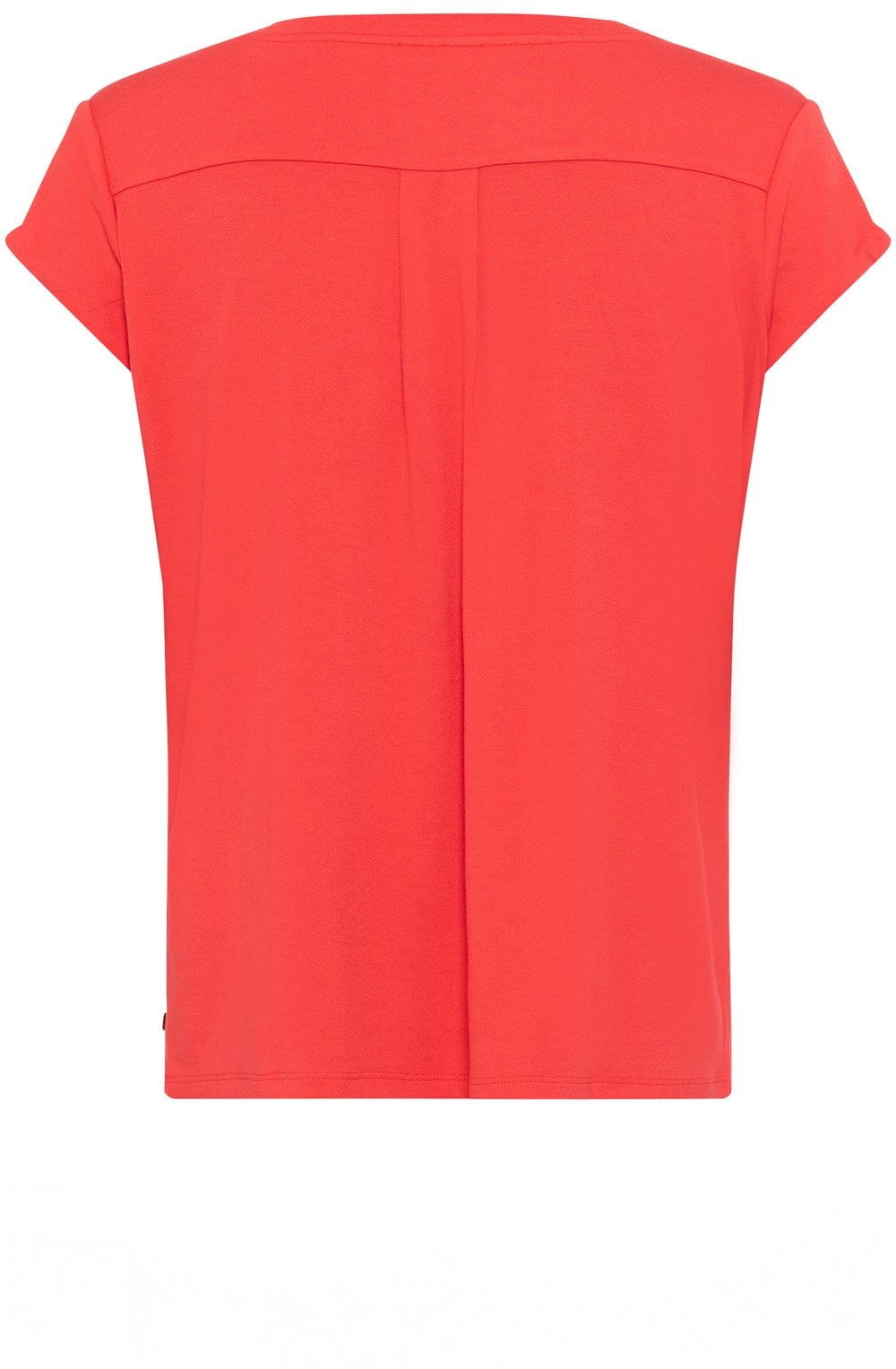 Red Poppy Hannah V Neck Top