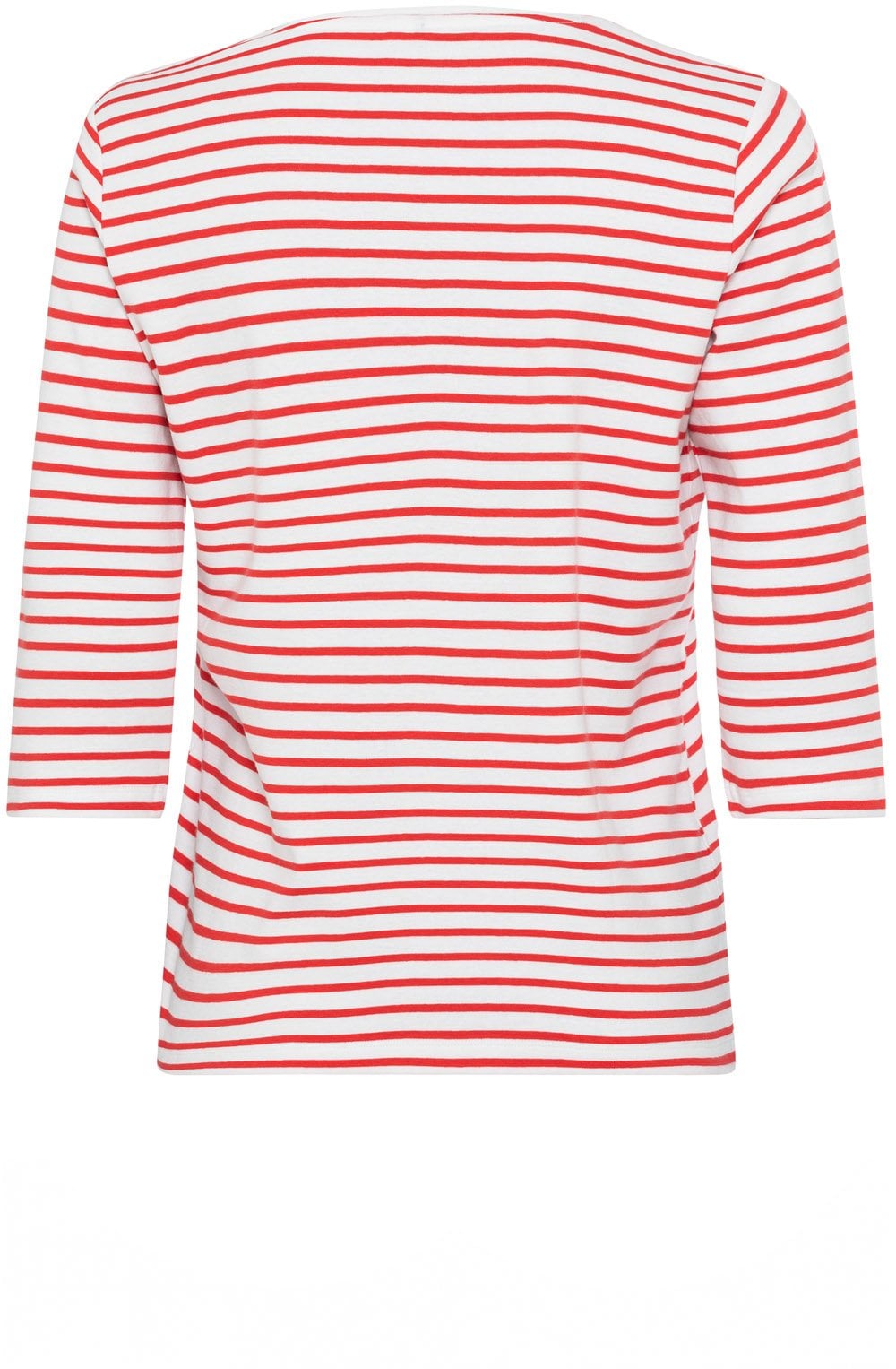 Red Poppy Striped Hannah T Shirt