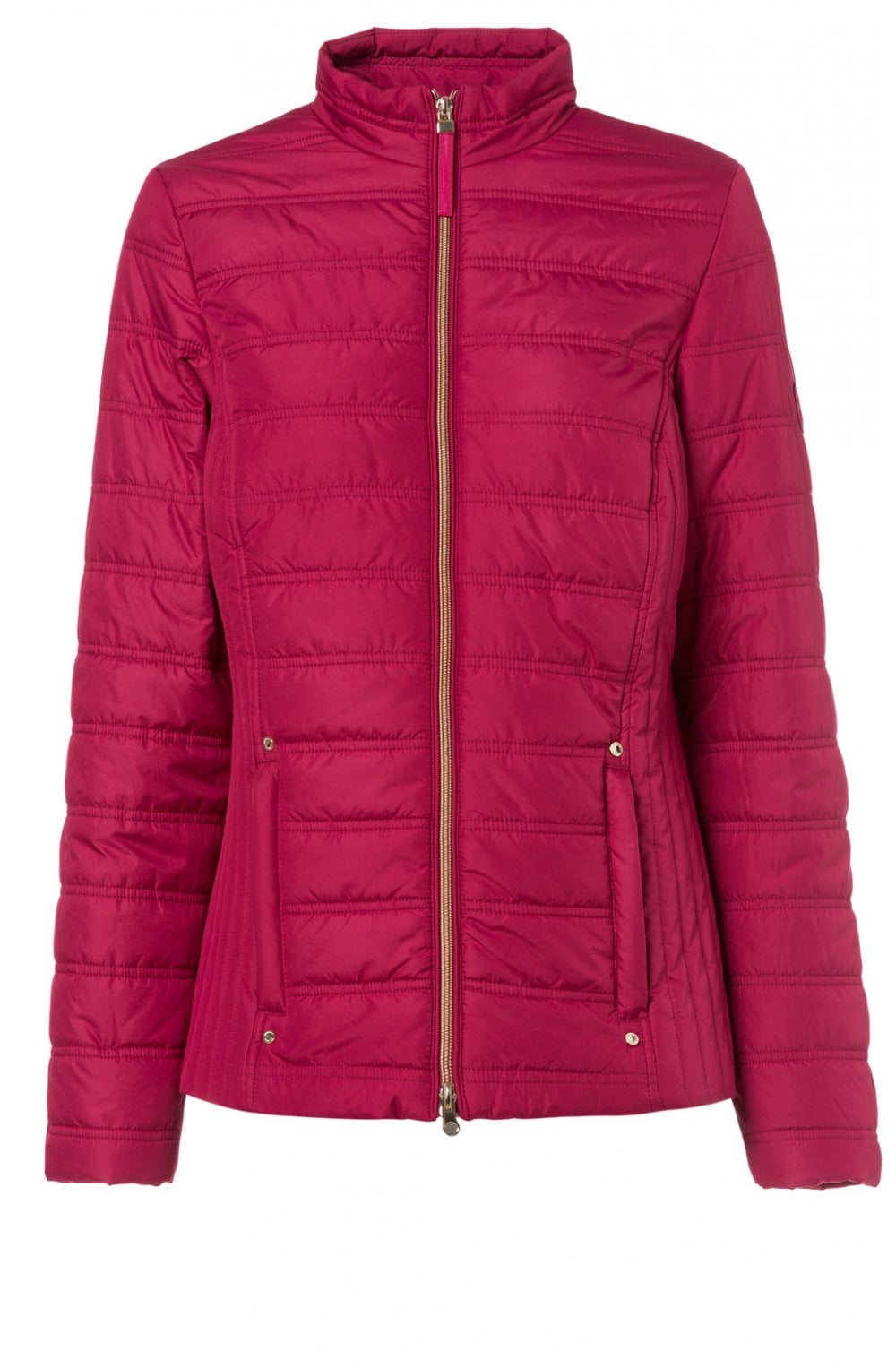 Red Quilted Jacket