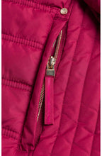 Red Quilted Jacket