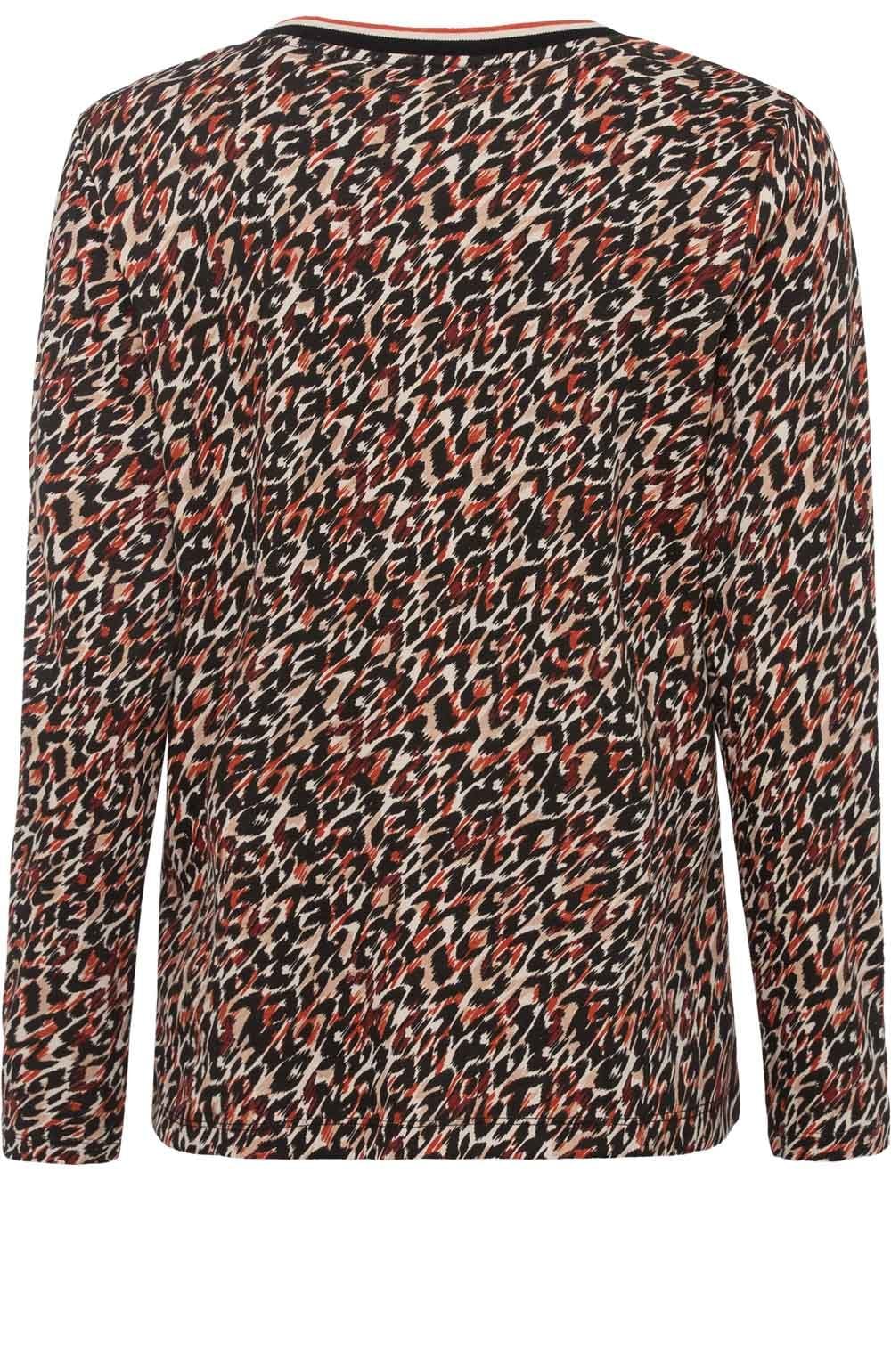 Redwood Animal Print Long Sleeved Top