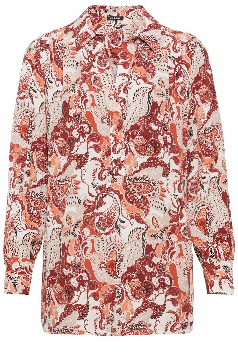 Redwood Paisley Blouse