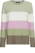 Ribbed Block Design Jumper