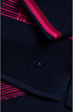Ribbed Check Design Jumper