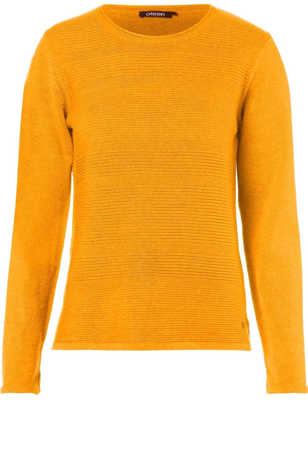 Ribbed Knit Amber Jumper