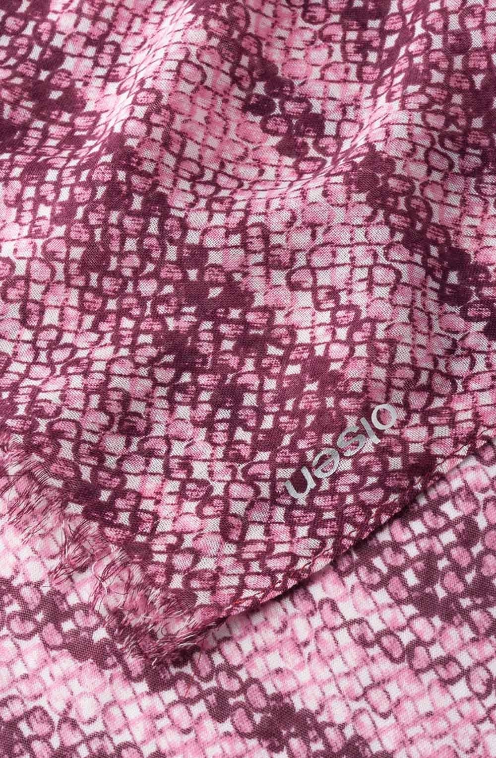 Rose Patterned Scarf