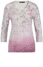 Rose Pink Floral Top