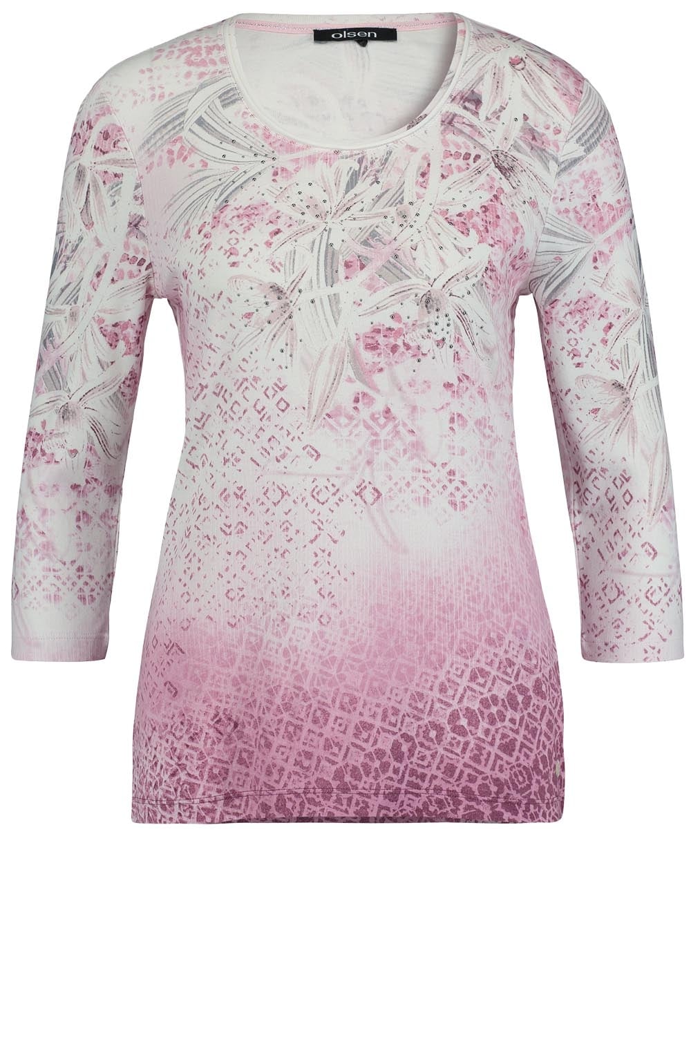 Rose Pink Floral Top