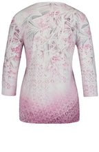 Rose Pink Floral Top