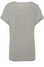 Sage Bold Floral Print T Shirt
