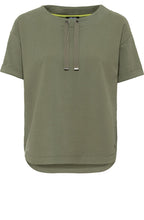 Sage Green Relaxed Short Sleeved Top