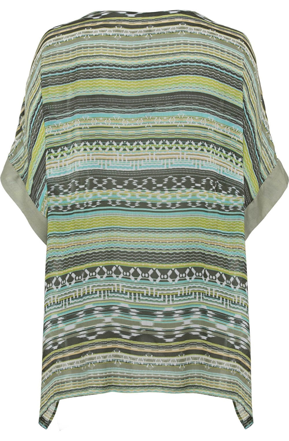 Sage Green Semi Sheer Kimono