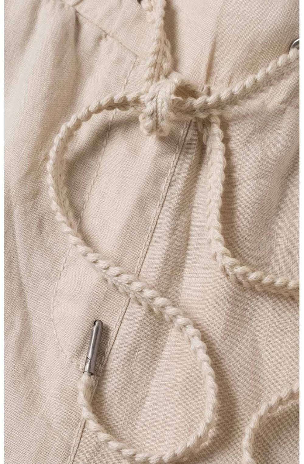 Sand Lisa Linen Trousers