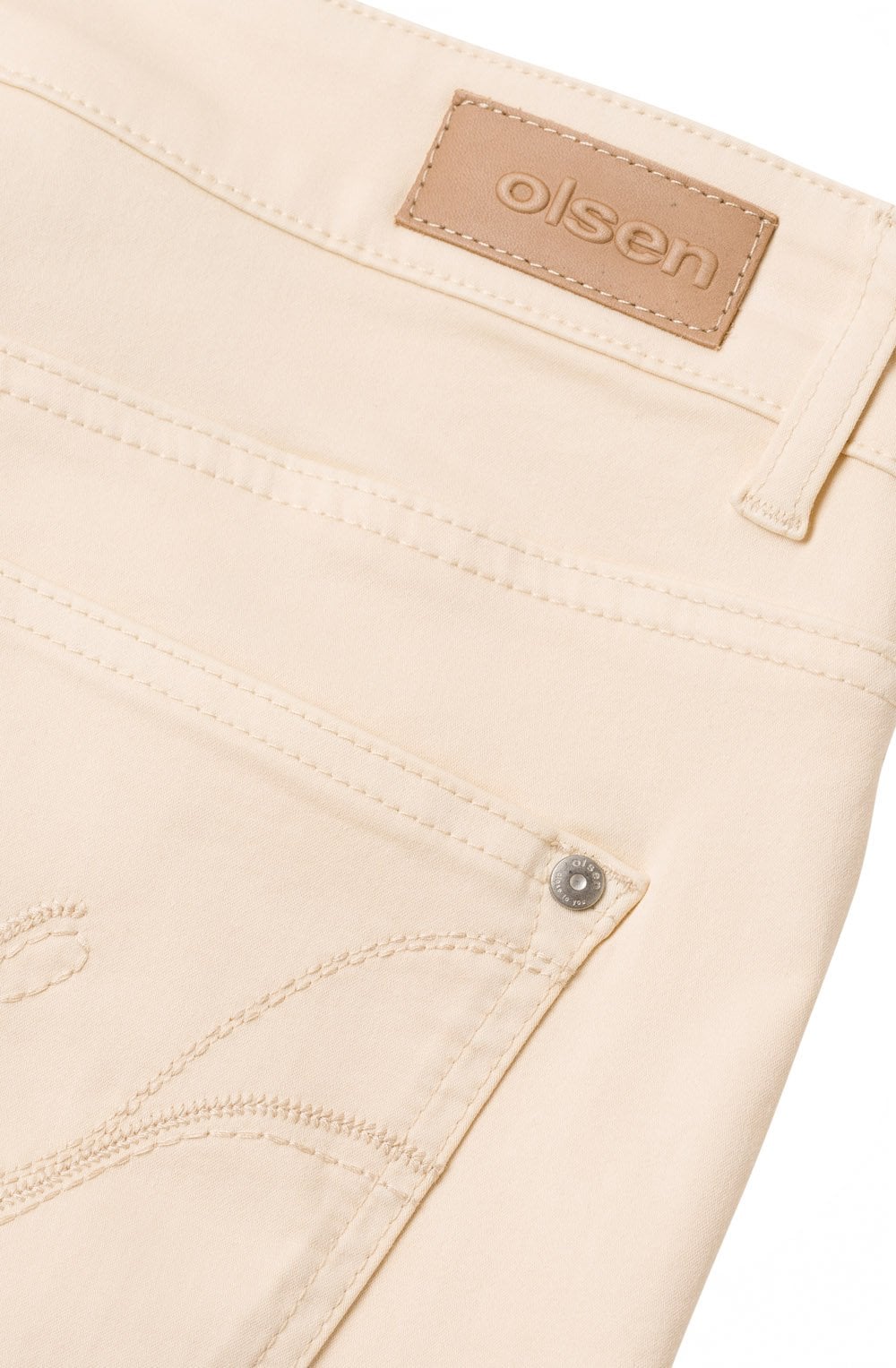 Sand Mona Slim Leg Jeans