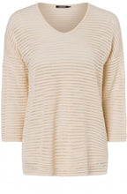 Sand Woven Knit Top