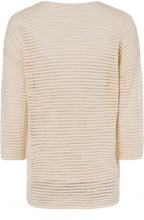 Sand Woven Knit Top