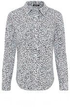 Satin Blue and Parfait Pink Confetti Shirt