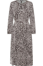 Satin Touch Animal Print Dress