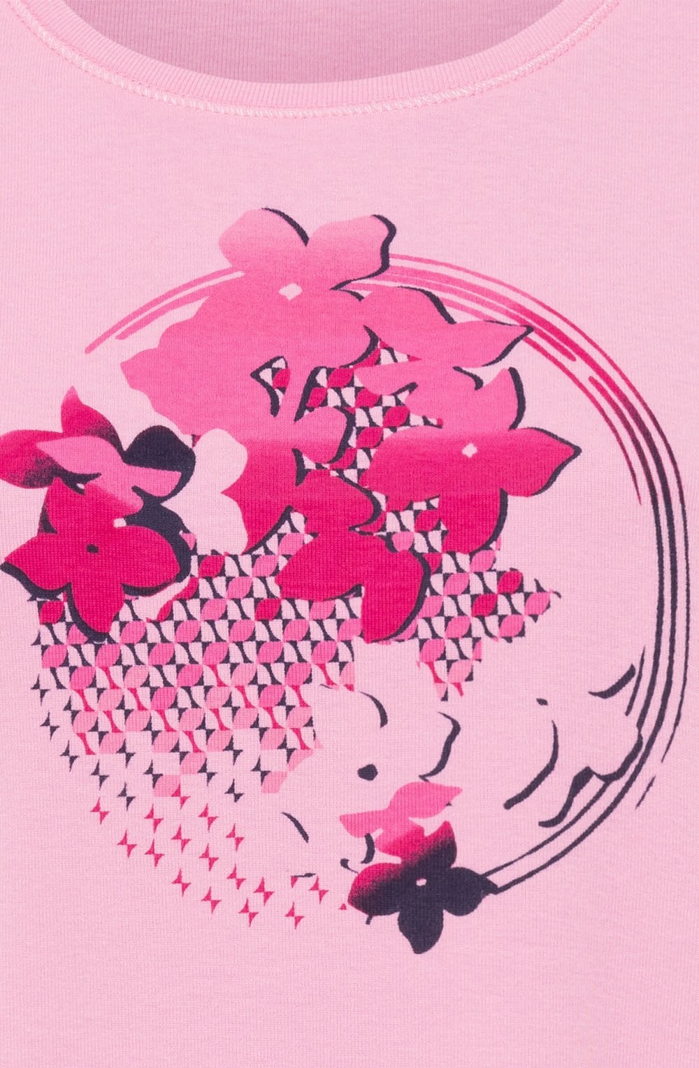 Seashell Rose Flower Print Edda T shirt