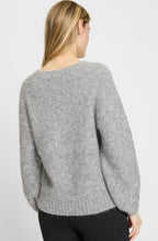 Shimmering Misty Grey Cora Jumper