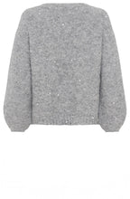 Shimmering Misty Grey Cora Jumper