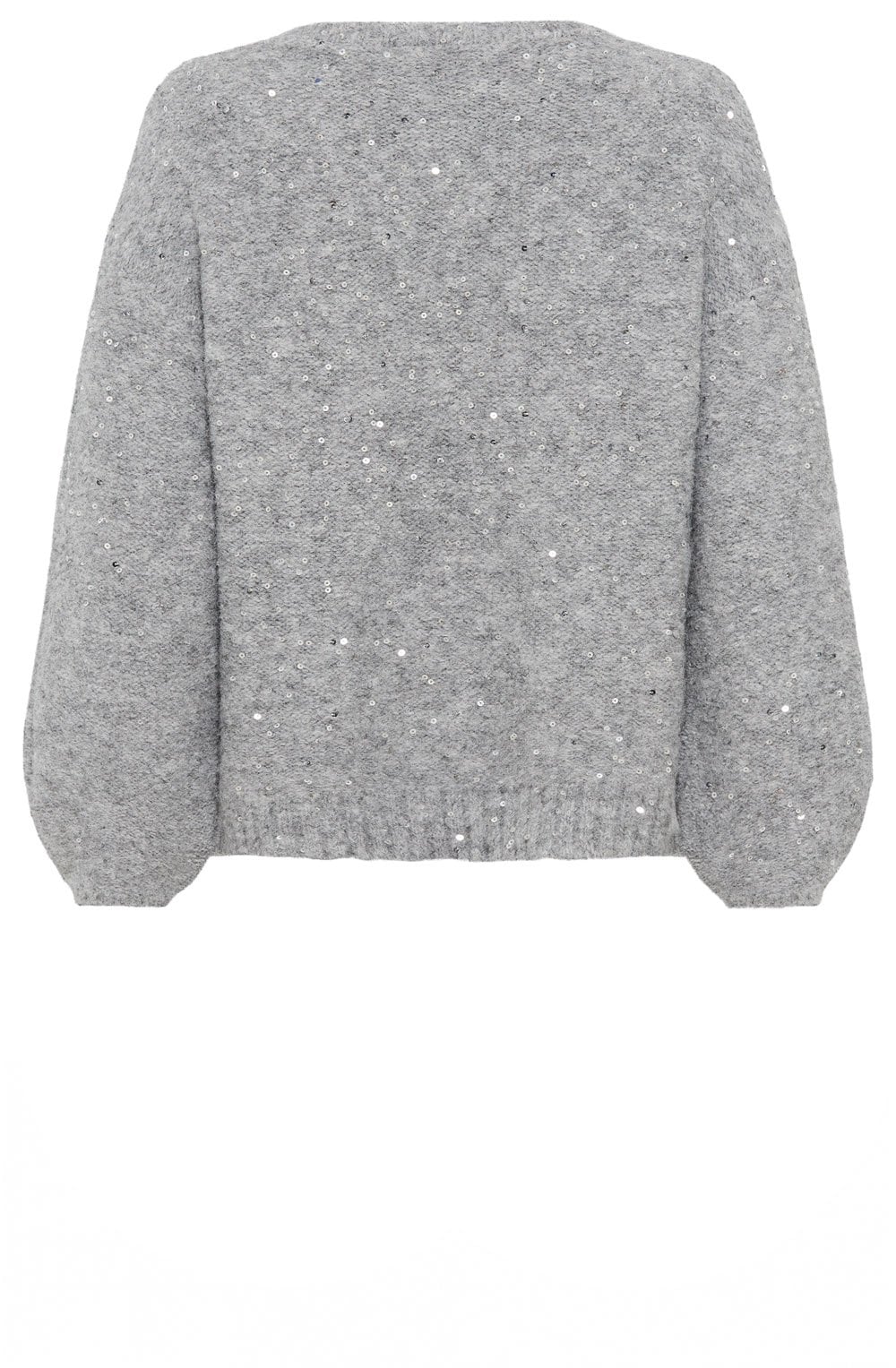 Shimmering Misty Grey Cora Jumper