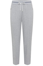 Silver Grey Jersey Lisa Straight Fit trousers