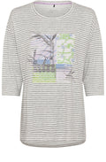 Silver Grey Relaxed Cosima Top