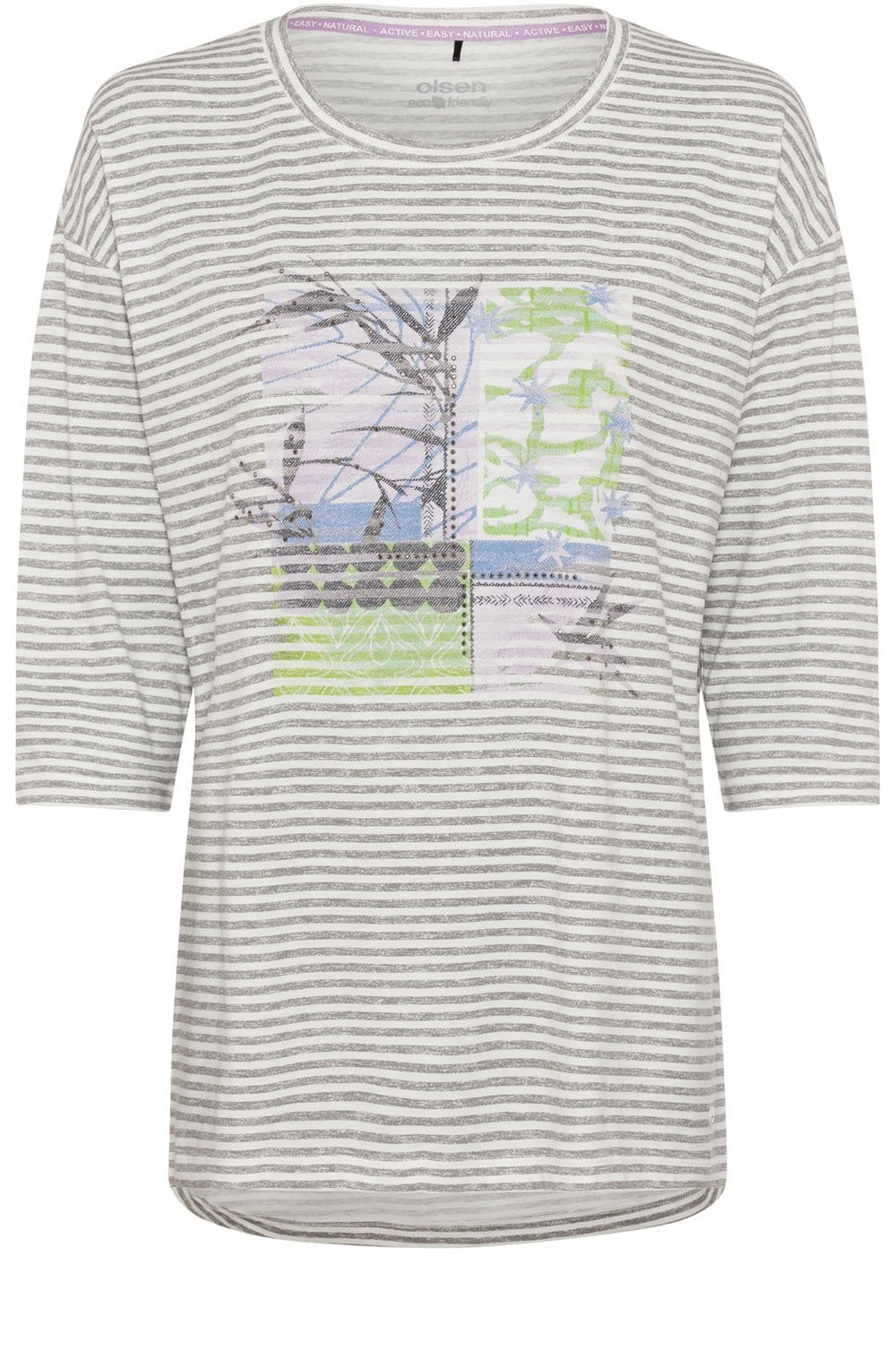 Silver Grey Relaxed Cosima Top