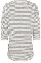 Silver Grey Relaxed Cosima Top