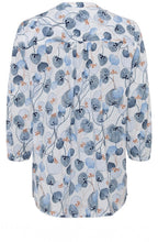 Sky Artistic Floral Blouse