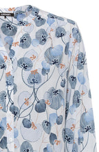 Sky Artistic Floral Blouse