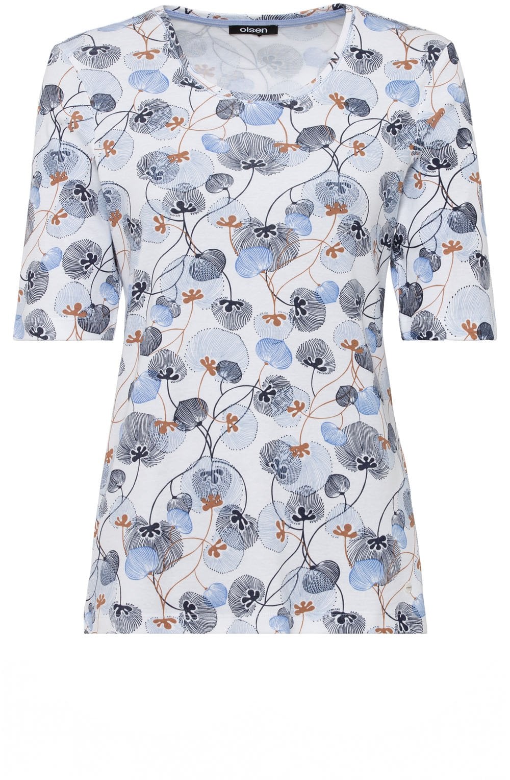 Sky Floral Edda T Shirt