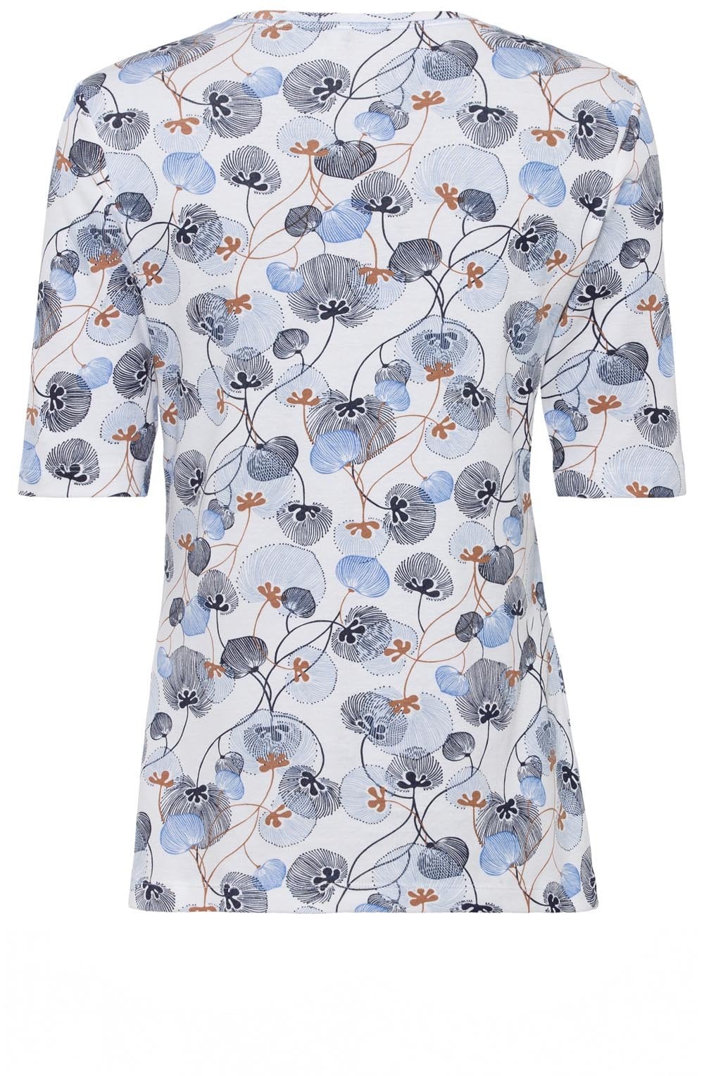 Sky Floral Edda T Shirt