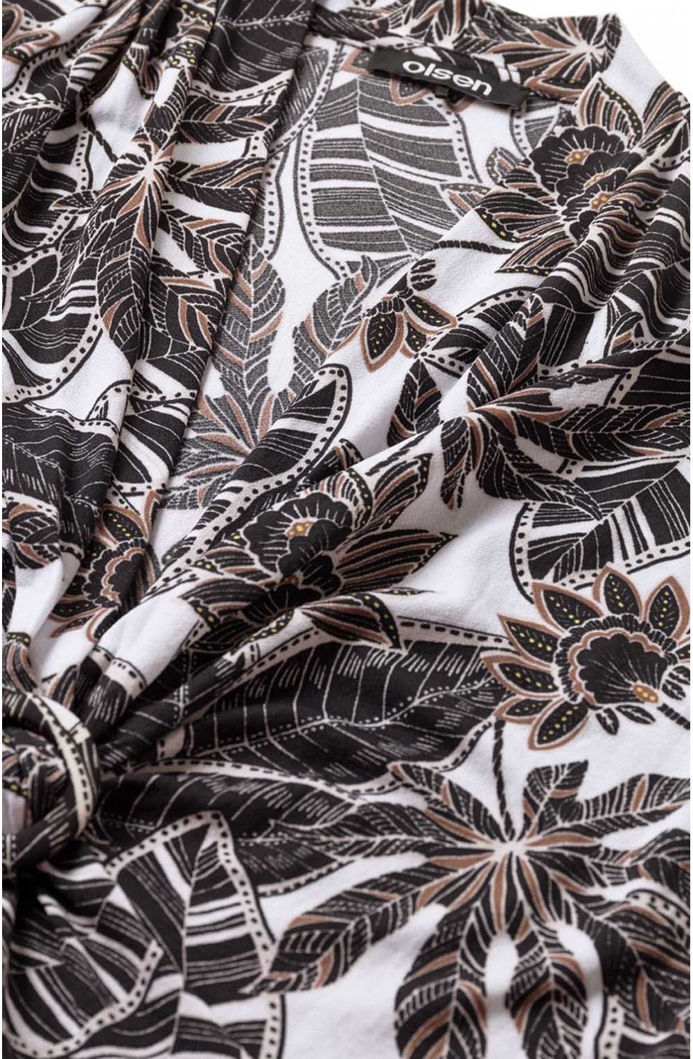 Sleeveless Floral Print Top