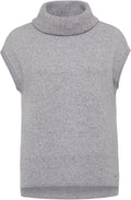 Soft Grey polo neck Pull Over