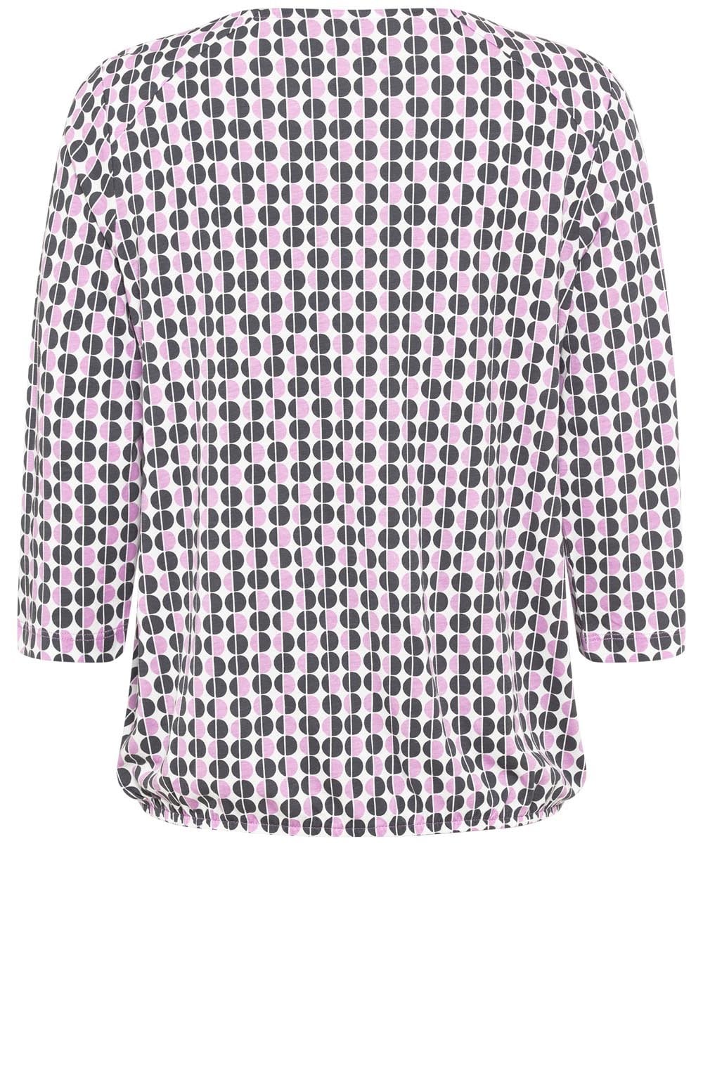 Soft Lilac and Grey Relaxed Clara Top