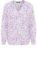 Soft Lilac Floral Inspired Blouse