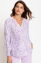 Soft Lilac Floral Inspired Blouse