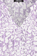 Soft Lilac Floral Inspired Blouse