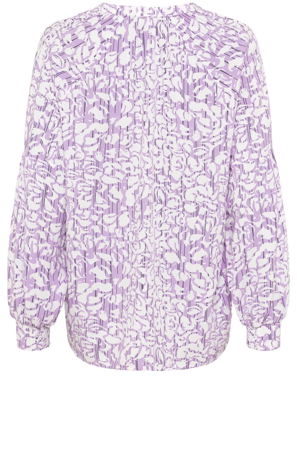 Soft Lilac Floral Inspired Blouse