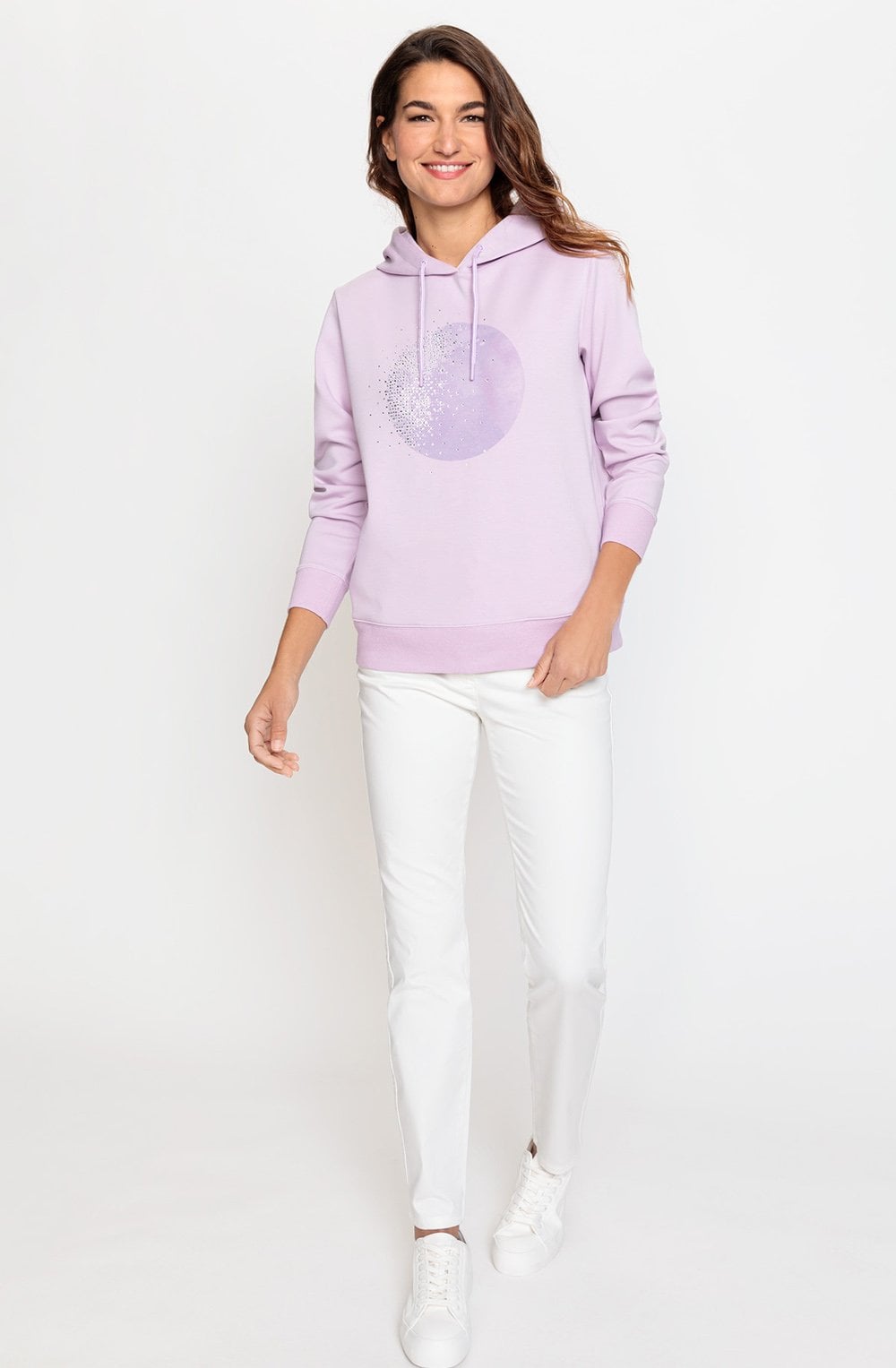Soft Lilac Hooded Sweatshirt