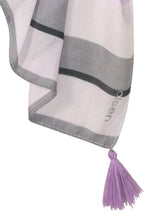 Soft Lilac Pastel Passion Tasselled Scarf