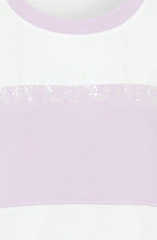 Soft Lilac Sparkle Jersey Sweatshirt