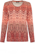 Spiced Orange Animal Print Edda Top