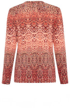 Spiced Orange Animal Print Edda Top