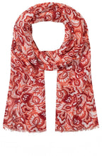 Spiced Orange Floral Lightweight Scarf
