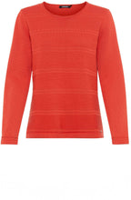 Spiced Orange Horizontal Ribbed Jumper