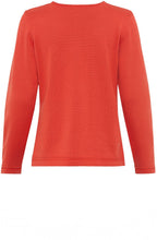 Spiced Orange Horizontal Ribbed Jumper
